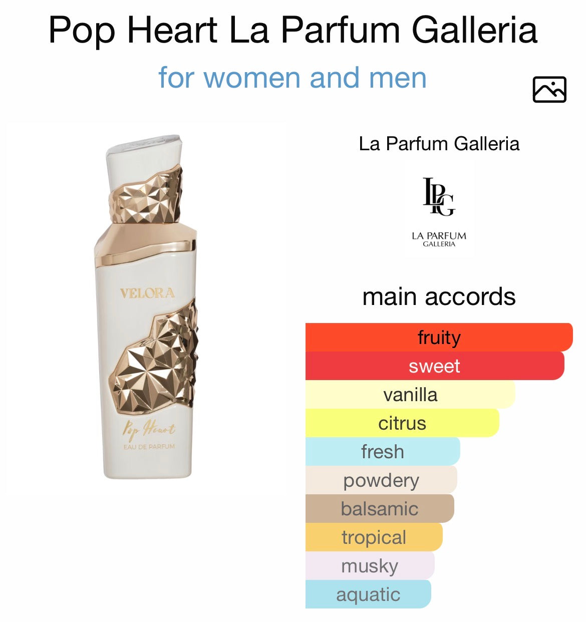 Velora Pop Heart