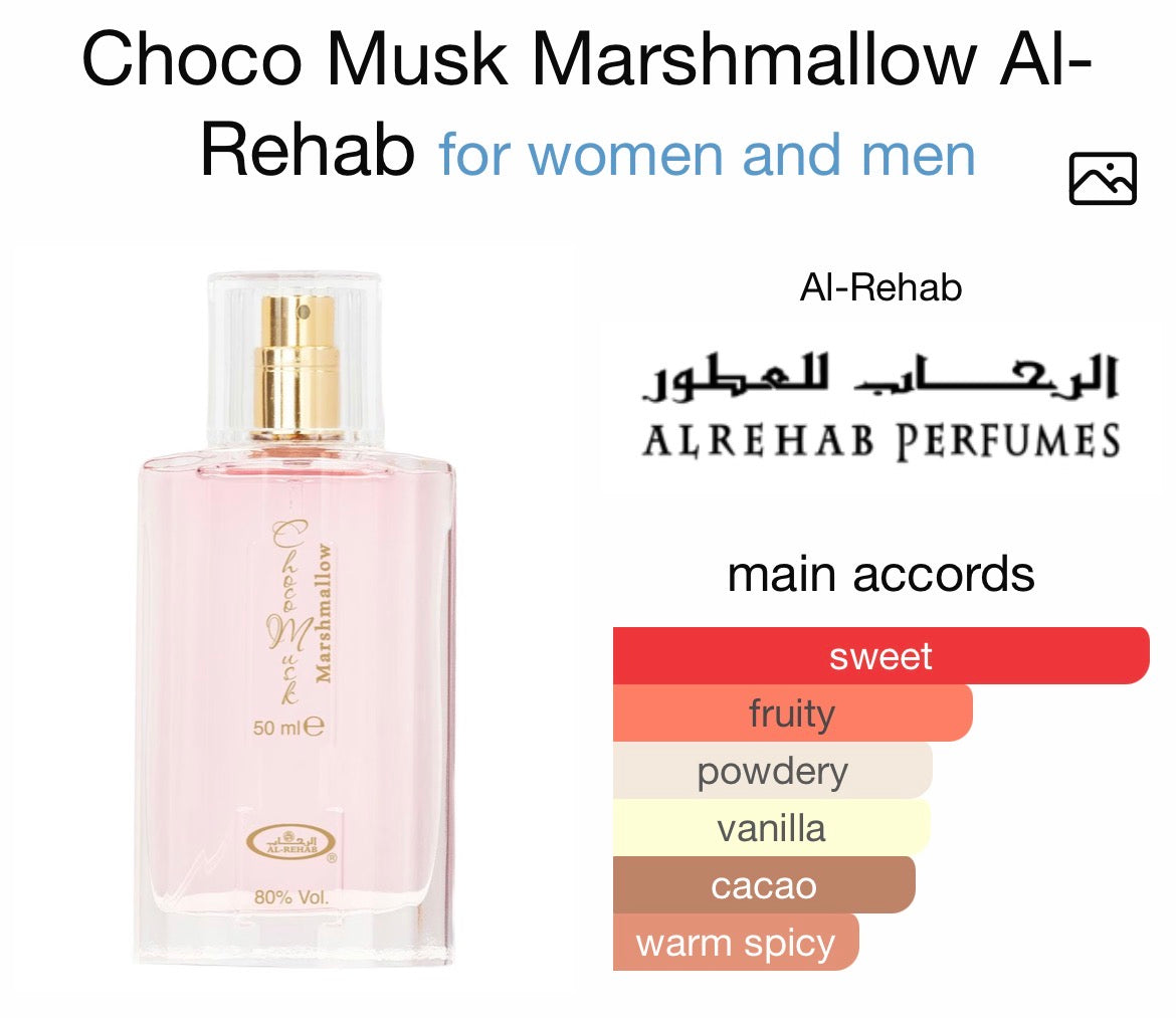 Choco musk marshmallow ￼