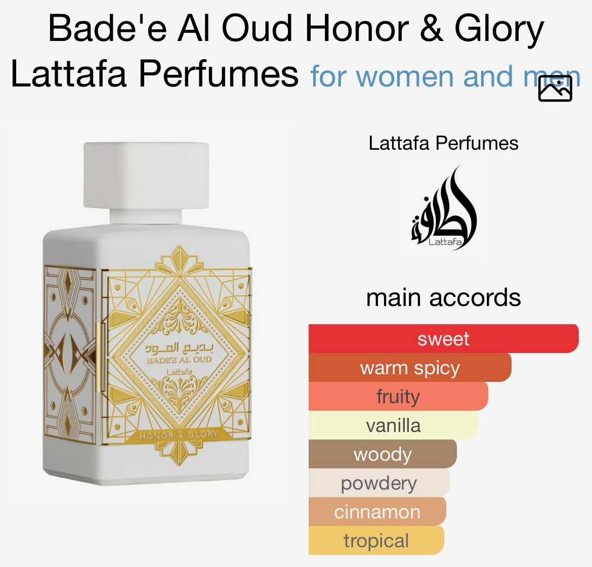 Badee Al Oud Honor & Glory -EDP (100ml 3.4fl oz)