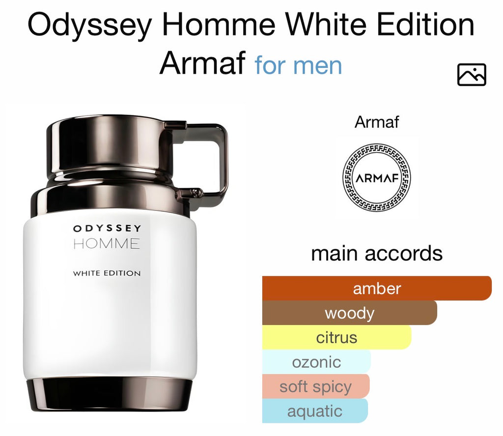 Odyssey Homme               White Edition